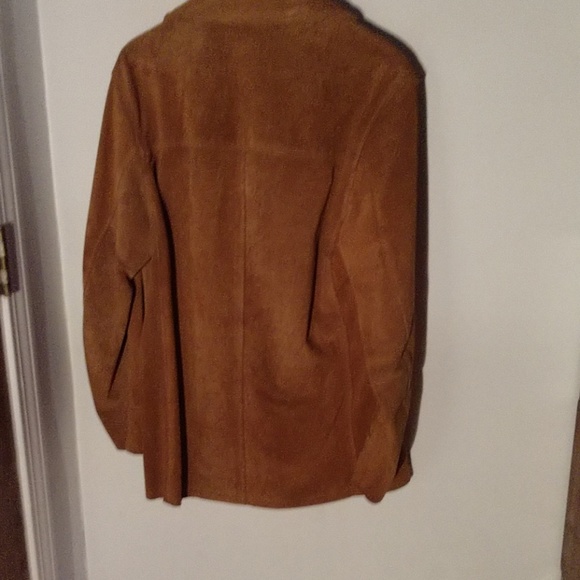 #3 VINTAGE 1960 Rawhide LEATHER Bush Jacket - Picture 4 of 5